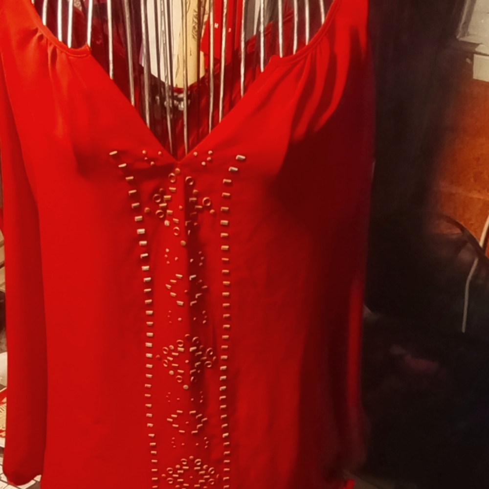 Roz & Ali long sleeve top size M
